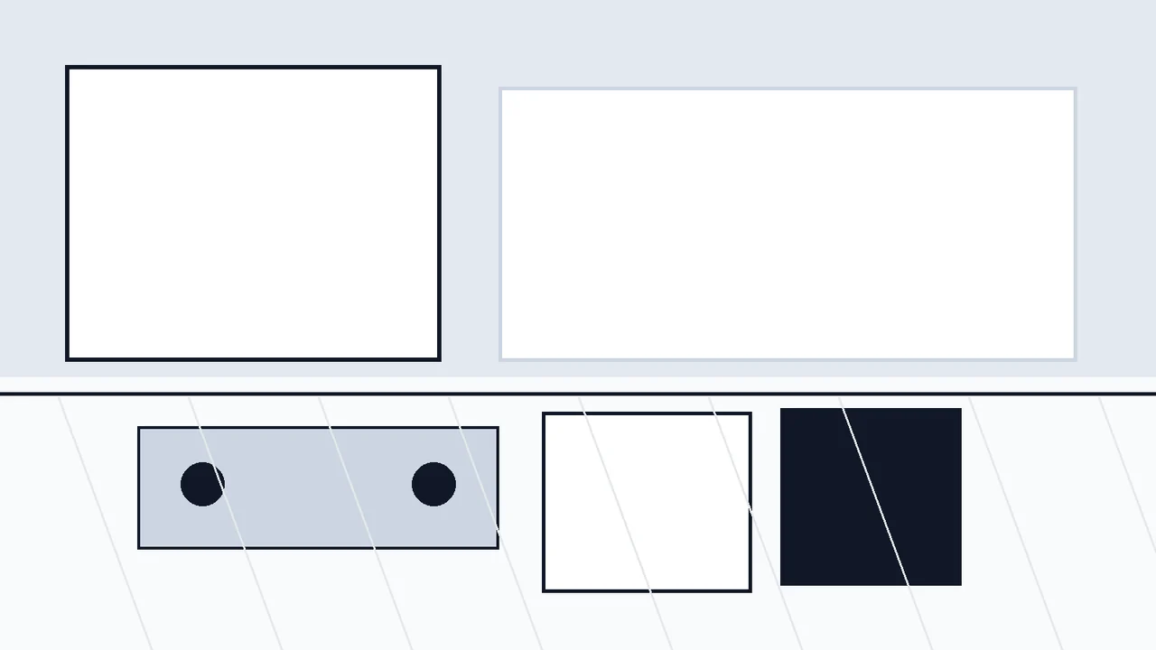 Minh họa before after preview board trong căn hộ Việt Nam